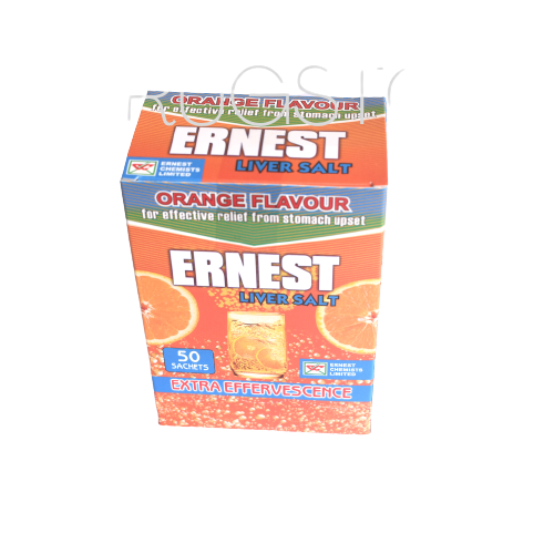 Ernest Liver Salt ( 50 Sachets) Orange Flavour