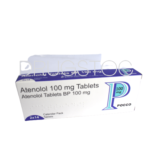 Pocco Atenolol 100mg Tablets x 28''