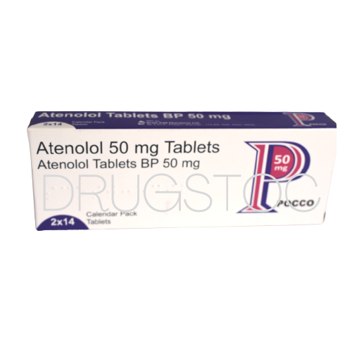 Pocco Atenolol 50mg Tablets x 28''