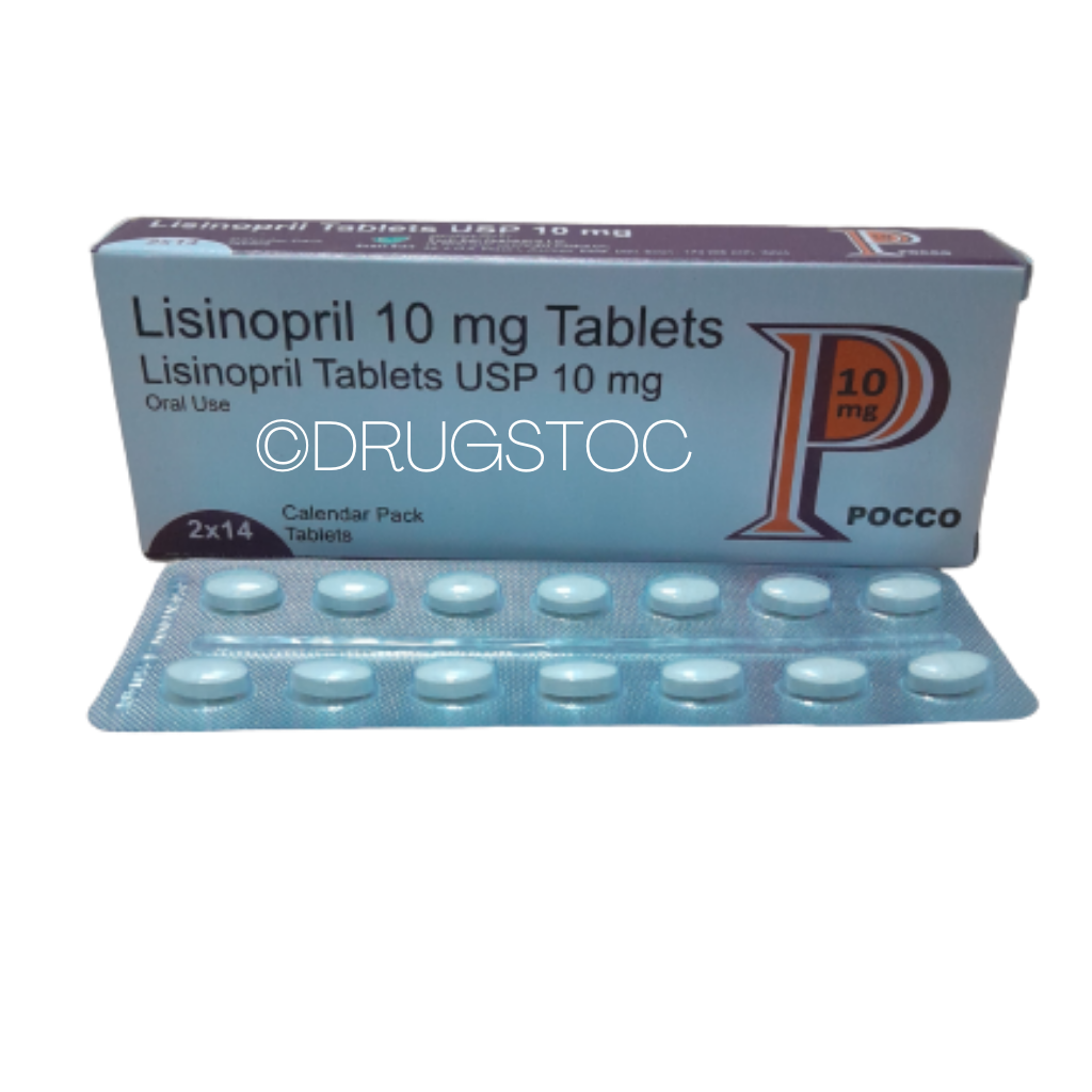 Pocco Lisinopril 10mg Tablets x 28''