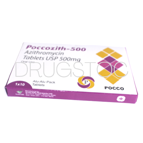 Poccozith 500mg Tablets x 10''