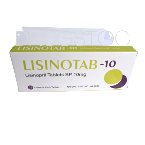 Lisinotab 10mg  Tablets x 28''