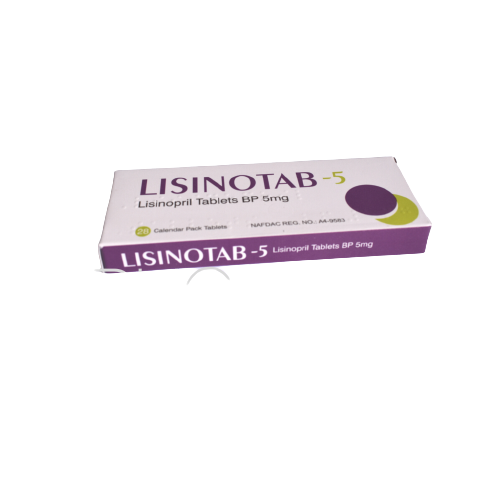 Lisinotab 5mg  Tablets x 28''