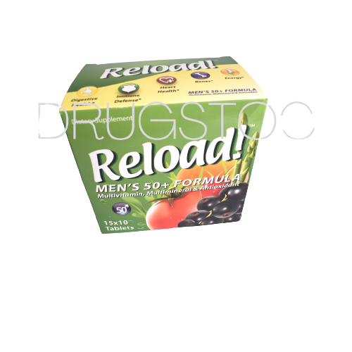 Reload Men's 50+ Tablets x 150''