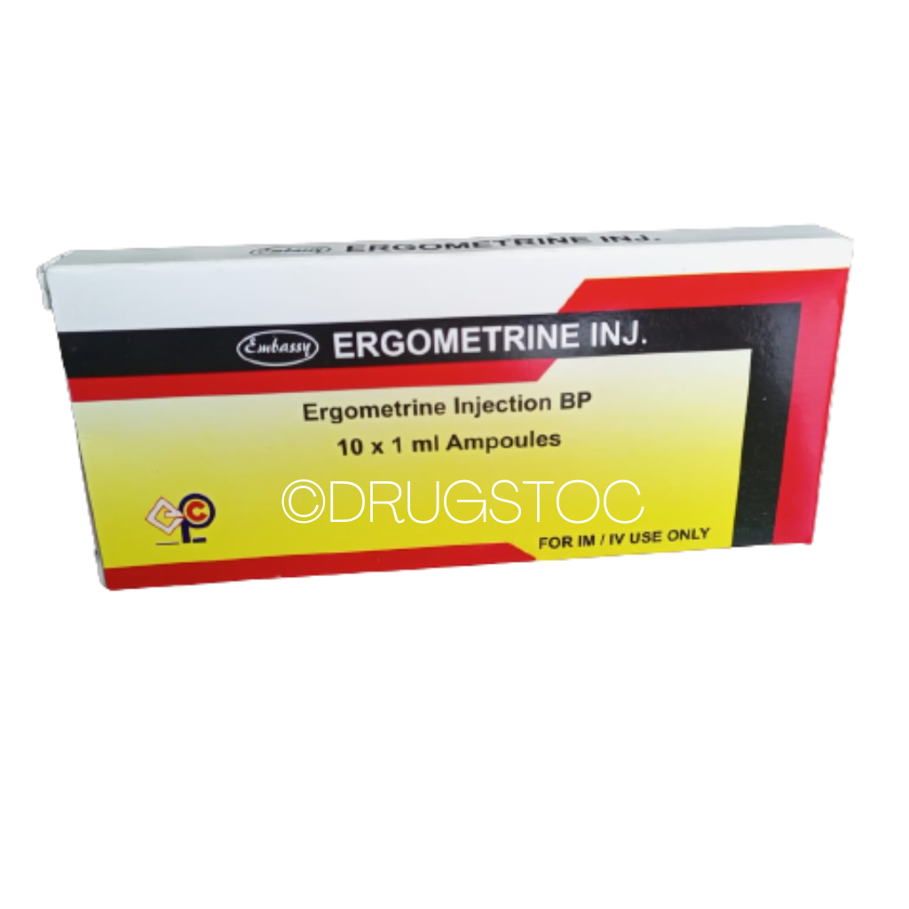 Ergometrine Injection x 10 Ampoules (Cold-chain)