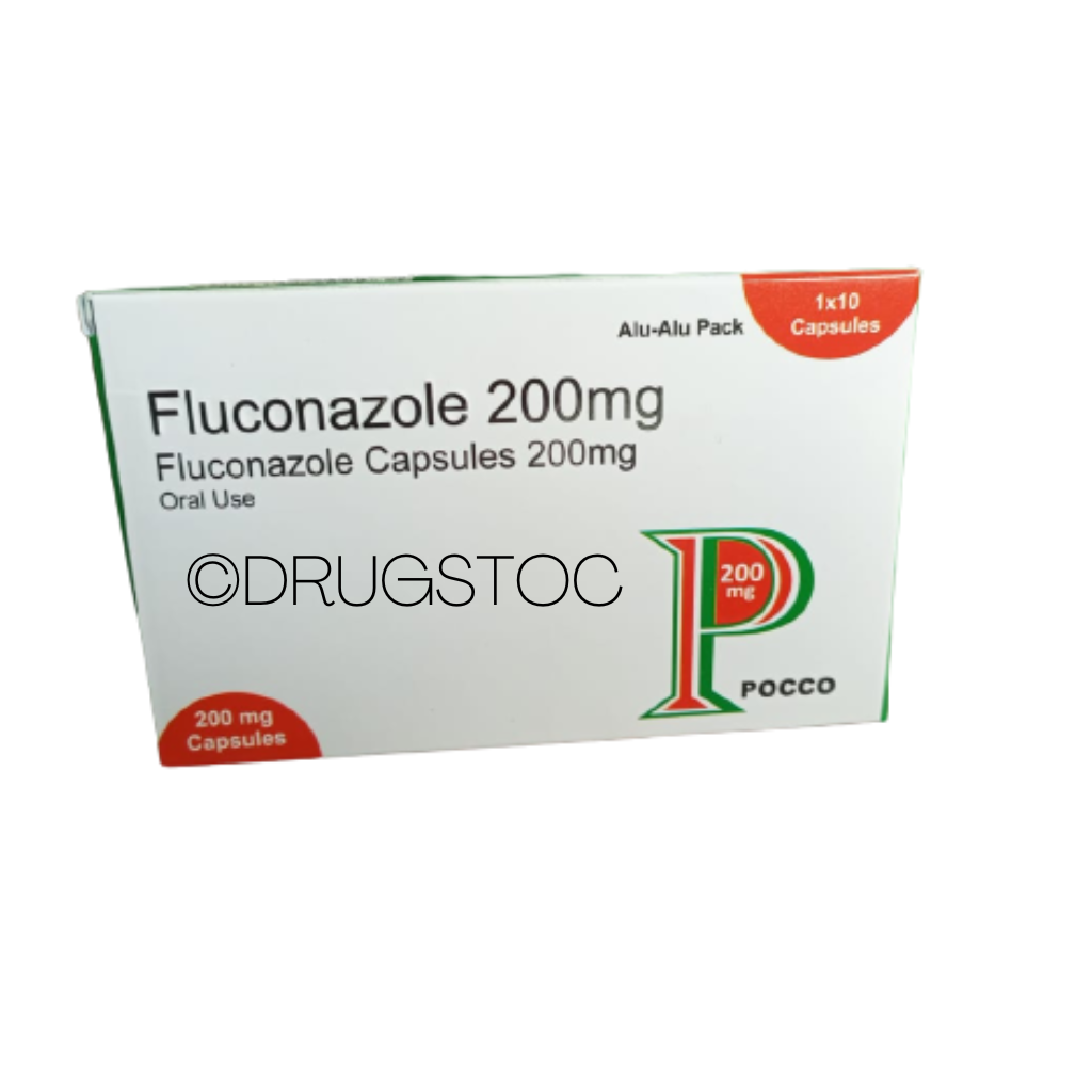 Pocco Fluconazole 200mg Capsules x 10''