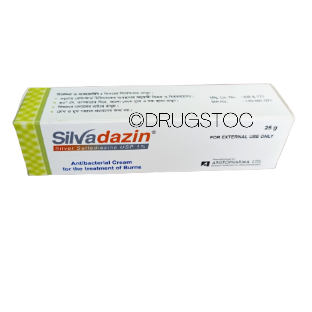 Silvadiazin 1% Cream 