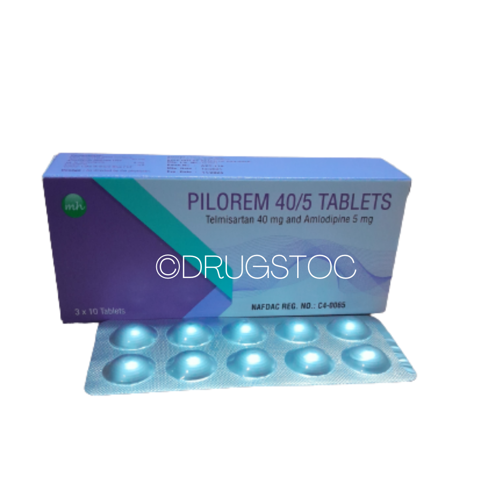 Pilorem 40/5 Tablets x 30''