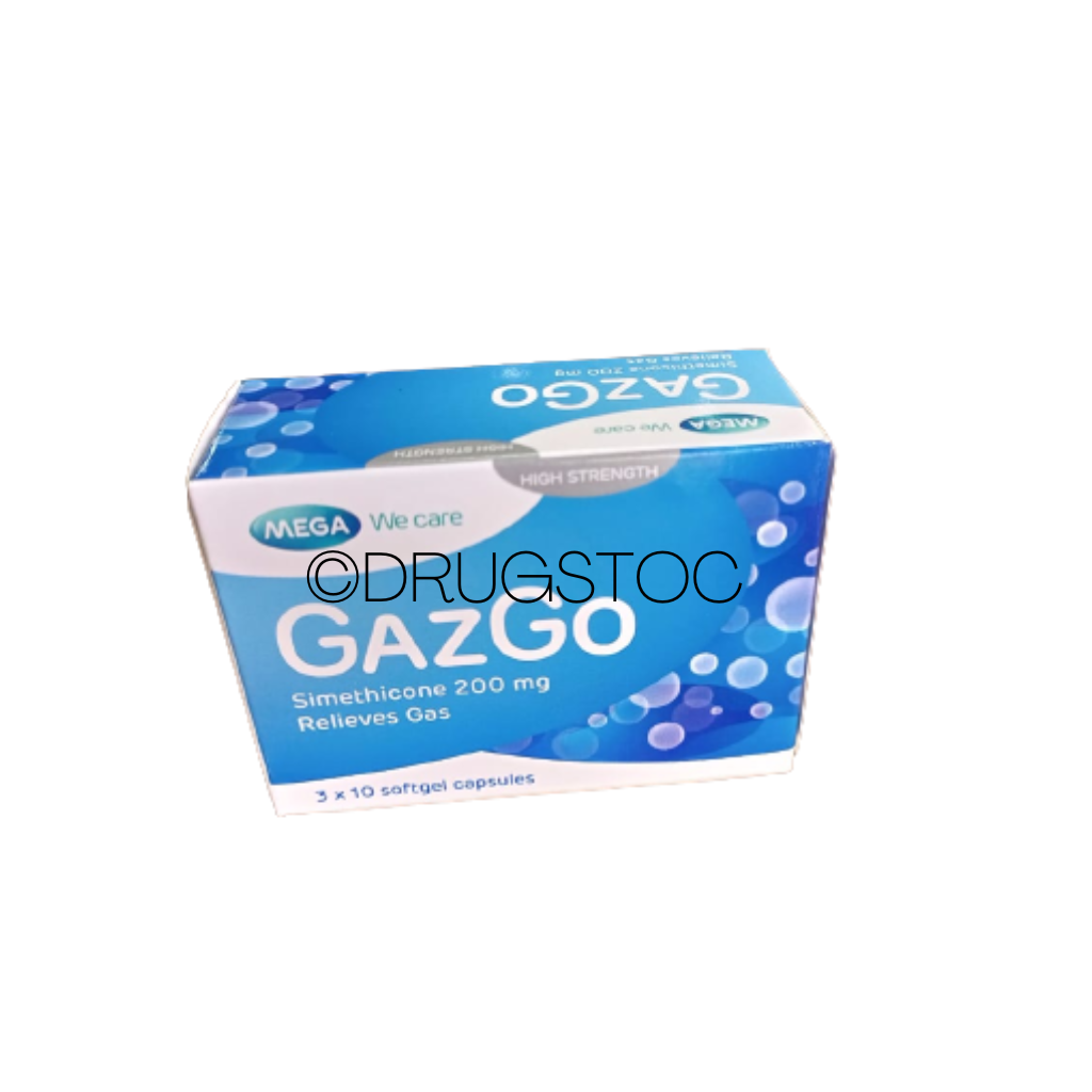 Gazgo 200mg Capsules x 30''