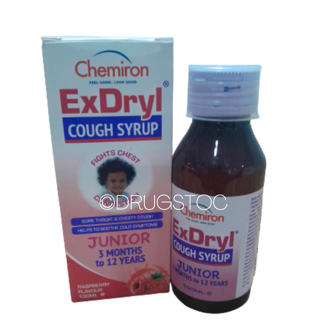 ExDryl Cough Syrup (Junior) 100mL