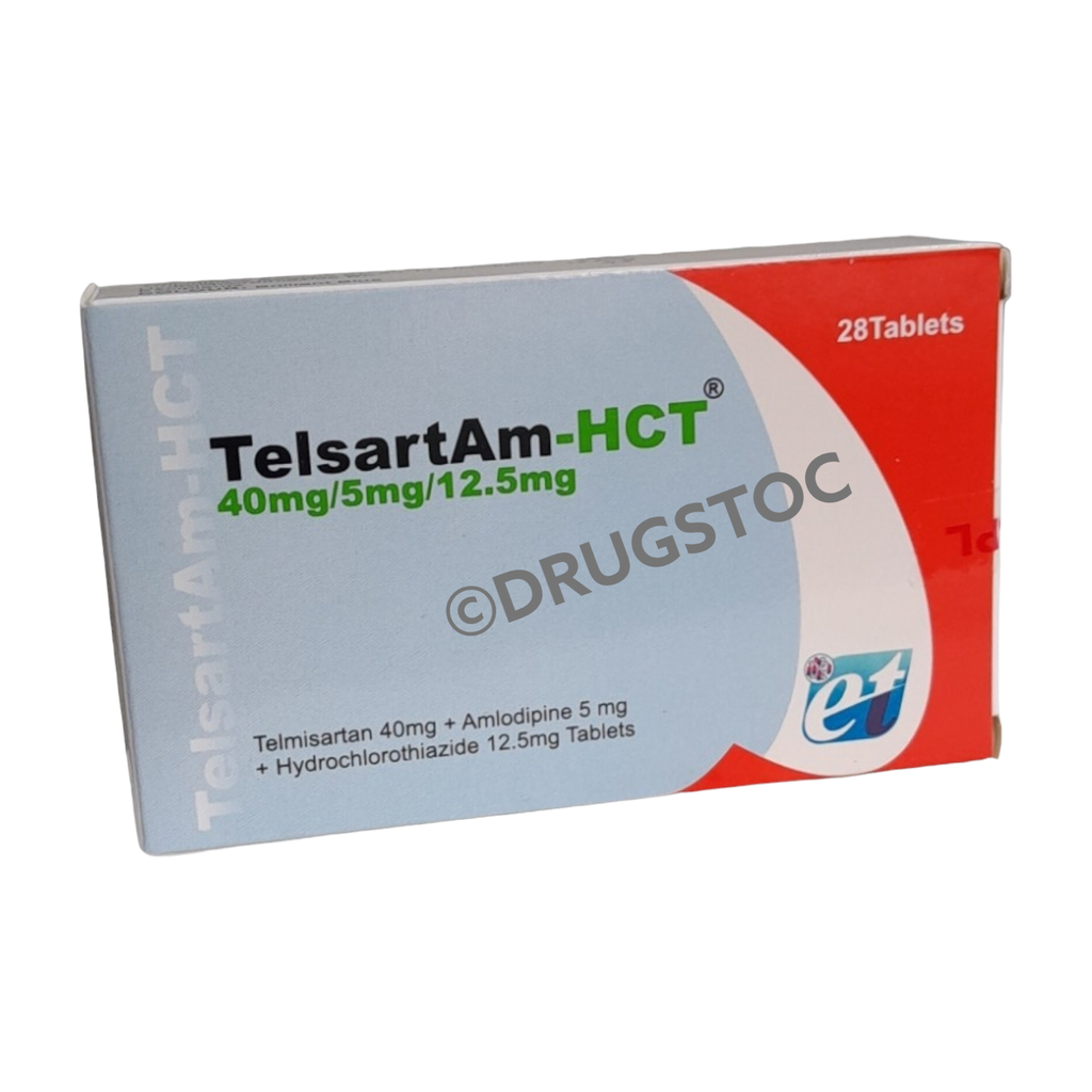 Telsart- AM-HCT( 40/5/12.5) Tablets x 28''