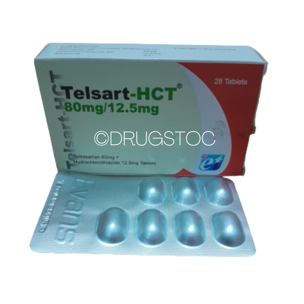 Telsart-HCT ( 80/12.5) Tablets x 28''