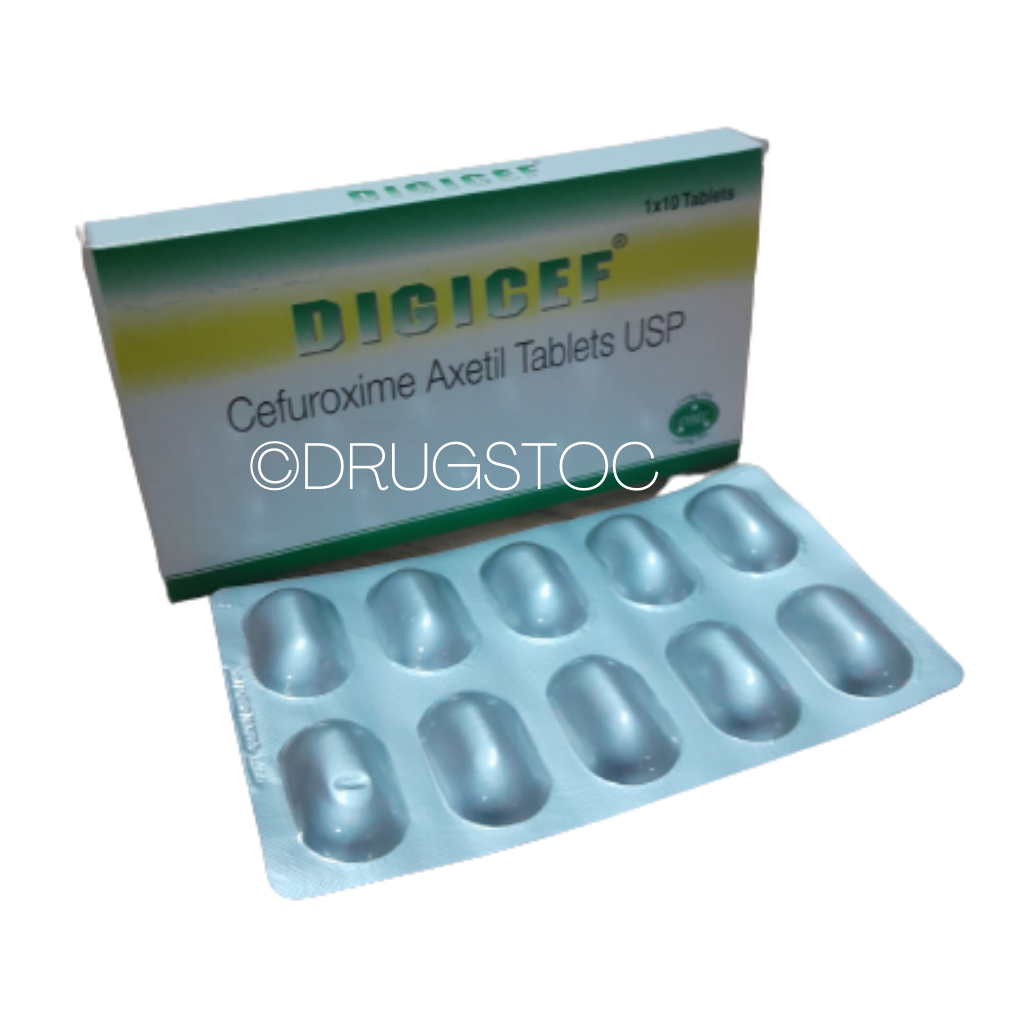 Digicef 500mg Tablets x 10''