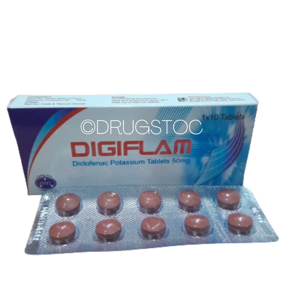 Digiflam 50mg Tablets x 10''