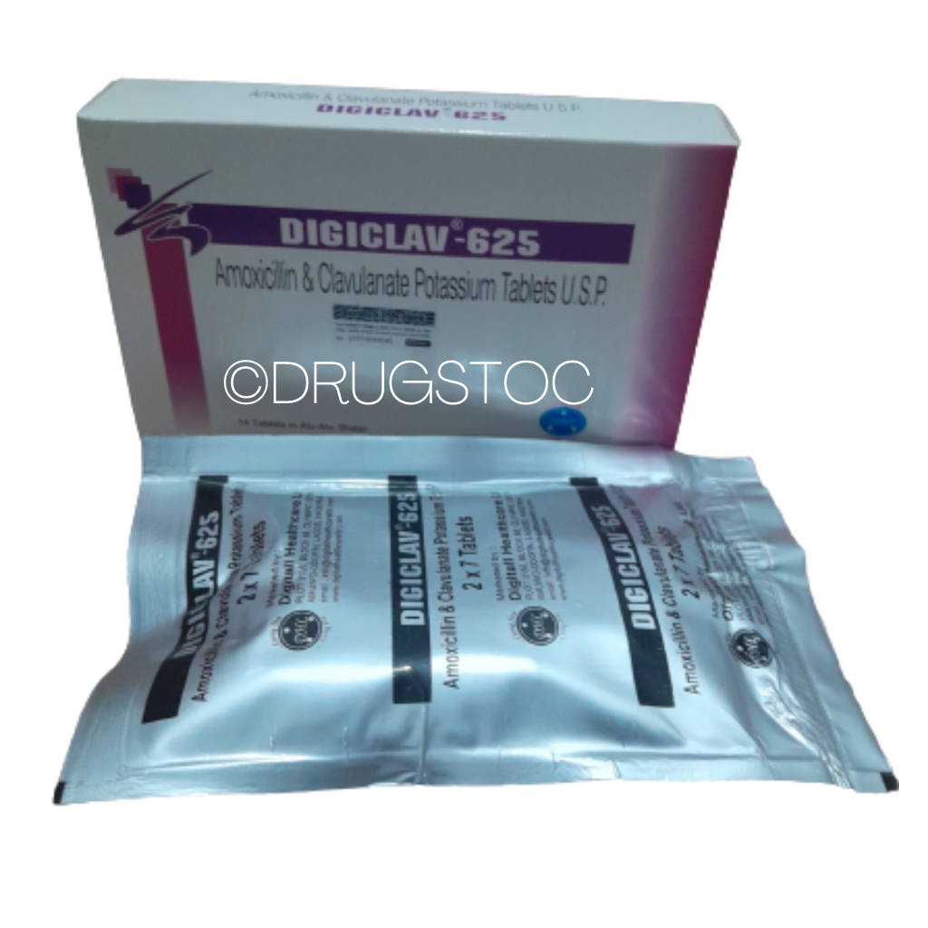 Digiclav 625mg Tablets x 14''