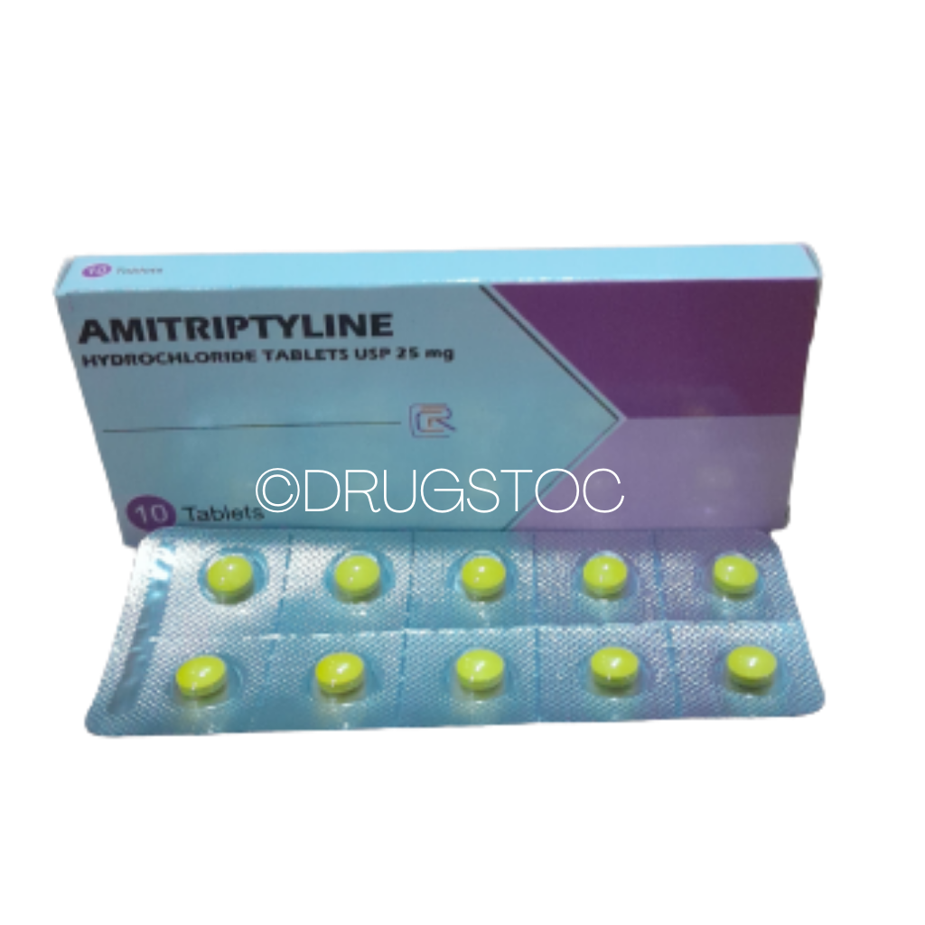 Amitriptyline 25mg Tablets x 10''