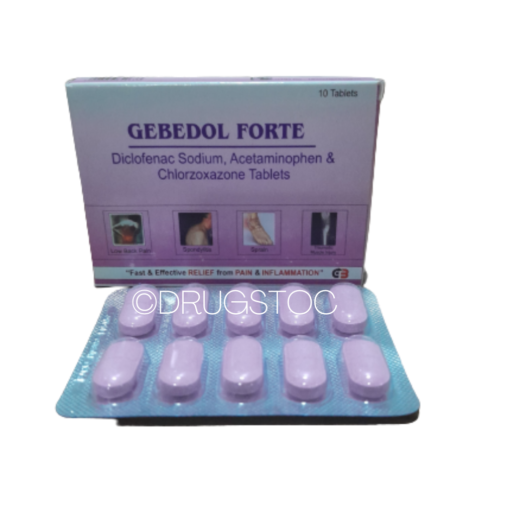 Gebedol Forte Tablets x 10''