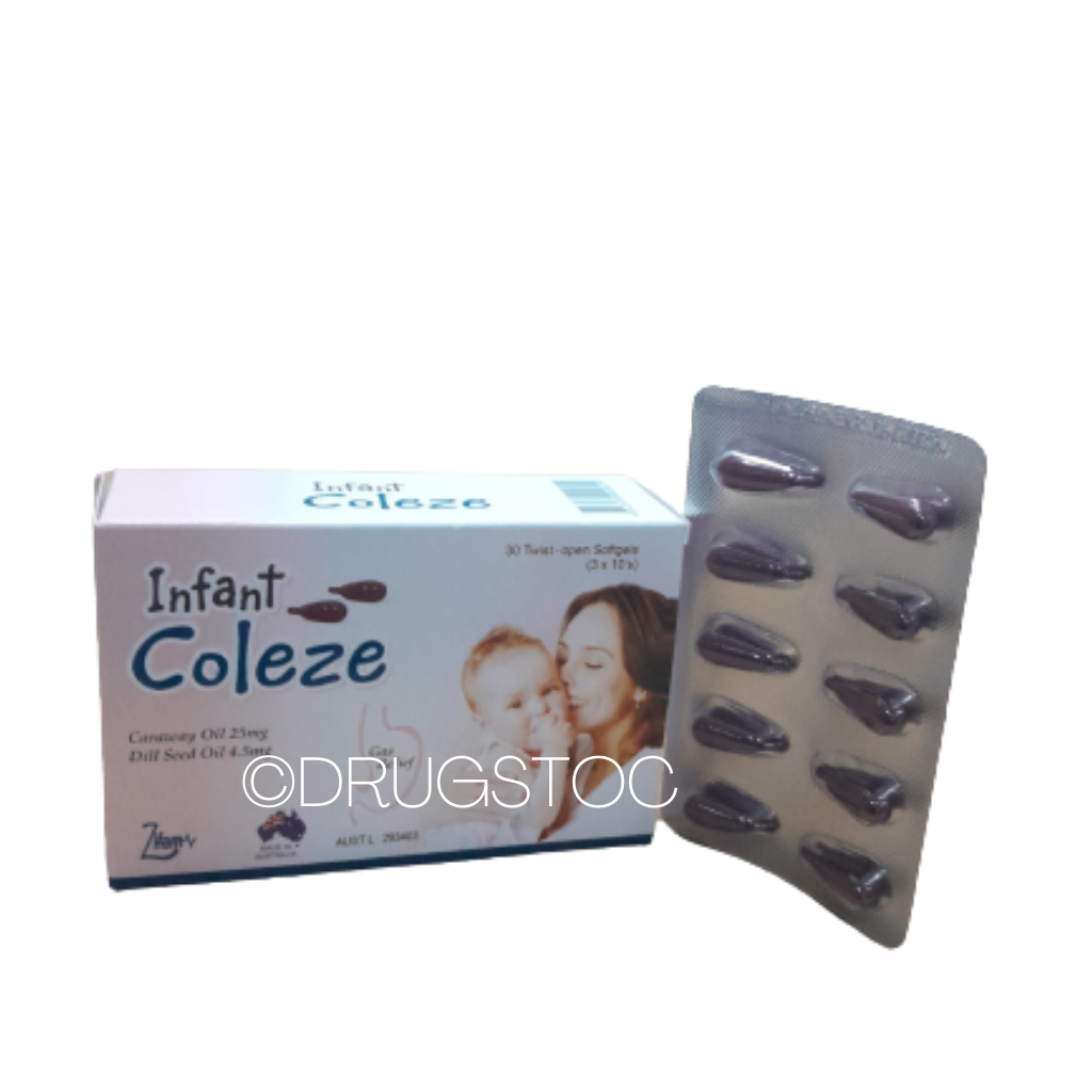 Infant Coleze Softgels  x 30''