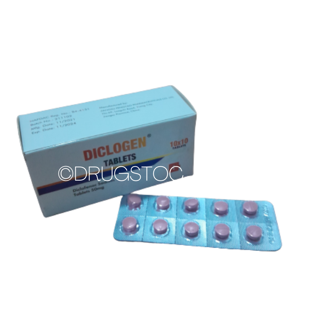 Diclogen 50mg Tablets x 100''