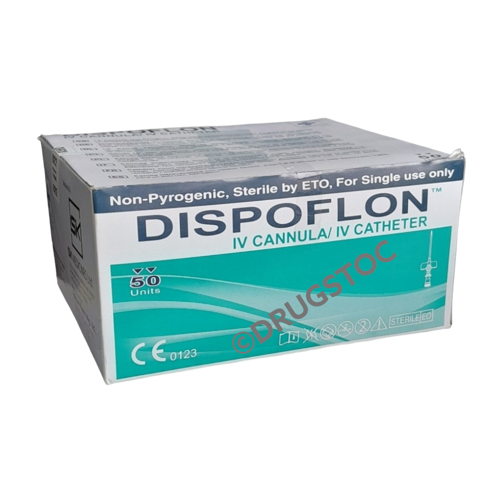 Dispoflon IV Cannula IV Catheter x 50