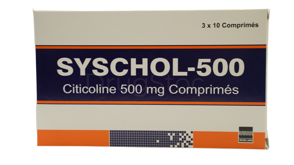 Syschol 500mg Tablets x 30''