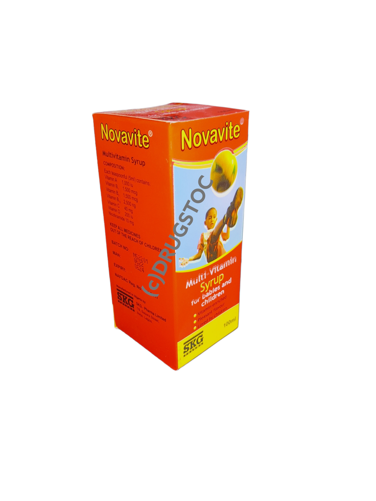 Novavite Multivitamin Syrup 100mL