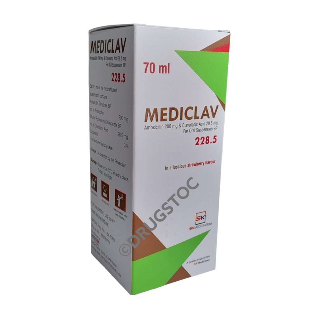 Mediclav 228.5mg Syrup 70mL