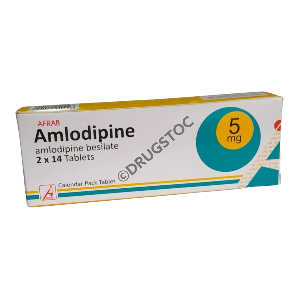 Amlodipine 5mg Tablets x 28'' (AFRAB)