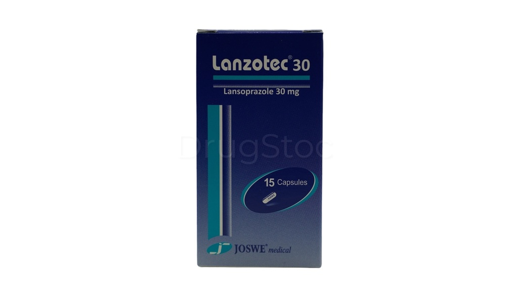 Lanzotec® 30mg Capsules x 15''