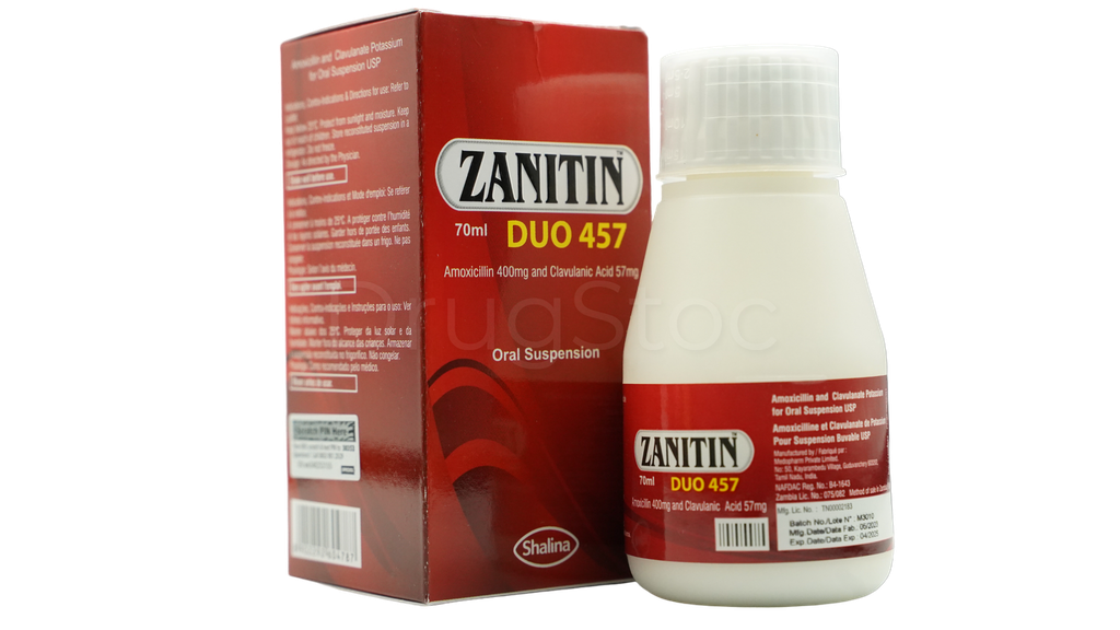 Zanitin™ Duo 457 Suspension 70mL