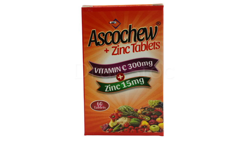 Ascochew® + Zinc Tablets x 60''