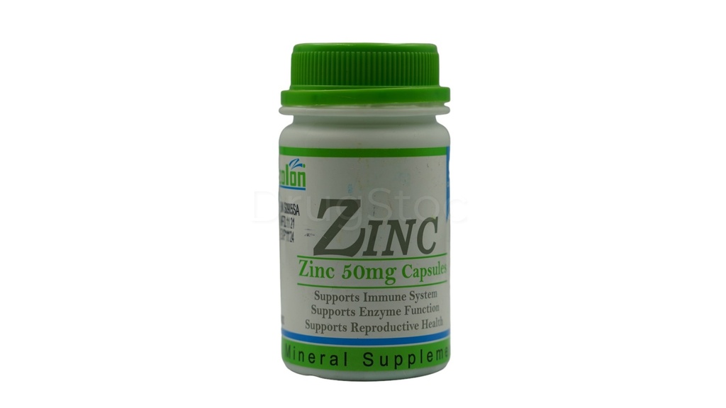 Zinc 50mg Capsules x 90(Zolon)