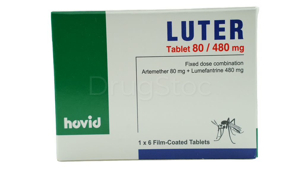 Luter 80/480mg Tablets x 6''