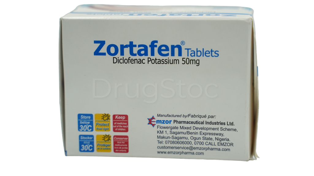 Zortafen® 50mg Tablets x 100''