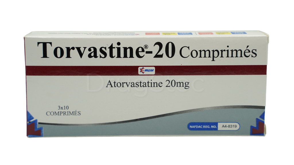 Torvastine® 20mg Tablets x 30