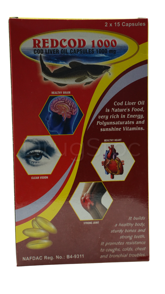 Redcod Cod Liver Oil 1000mg