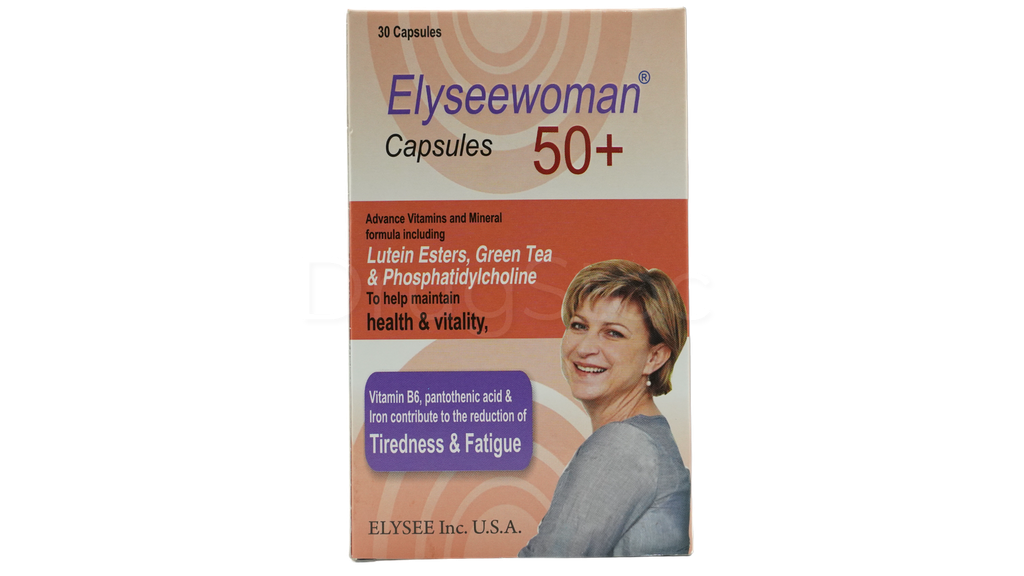 Elyseewoman® 50+ Capsules x 30''
