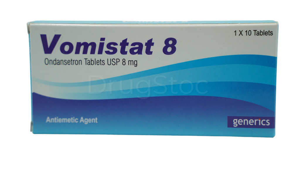 Vomistat 8 Tablets x 10''