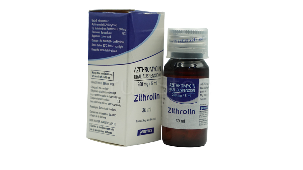 Zithrolin Suspension 30mL