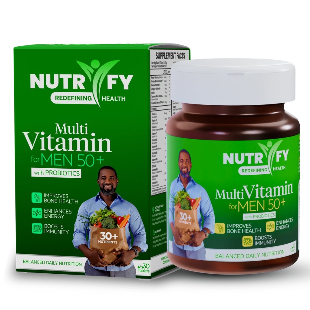Nutrify Men50+ Tablets with Probiotics x 30''