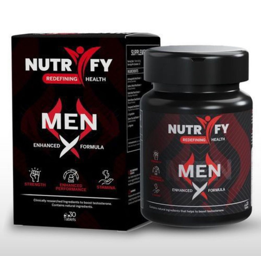 Nutrify Men Enhanced Formula Tablets x 30''