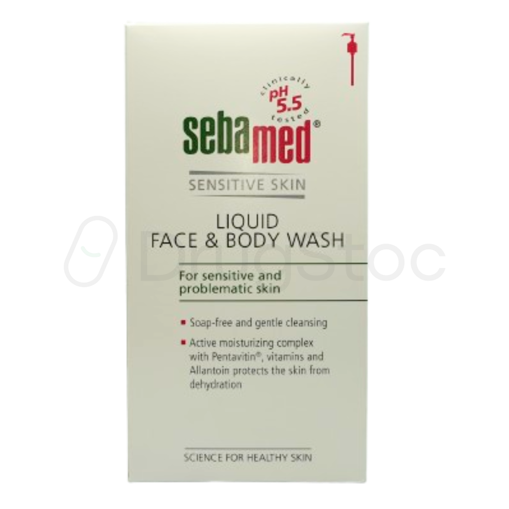 Sebamed Liquid Face & Body Wash 1000mL