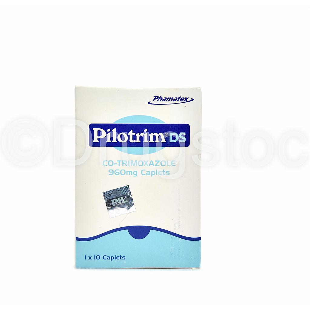 Pilotrim  DS 960mg Caplets x 10''