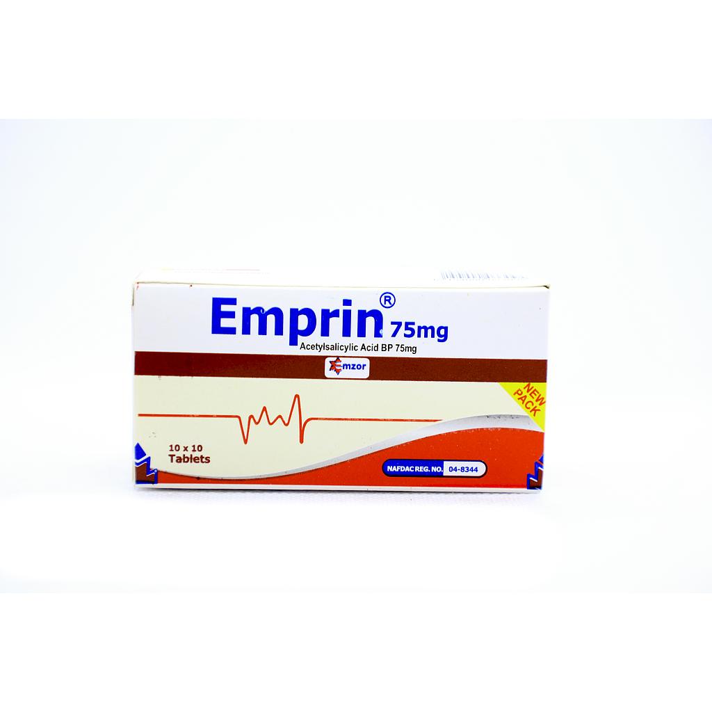 Emprin 75mg Tablets x 100''