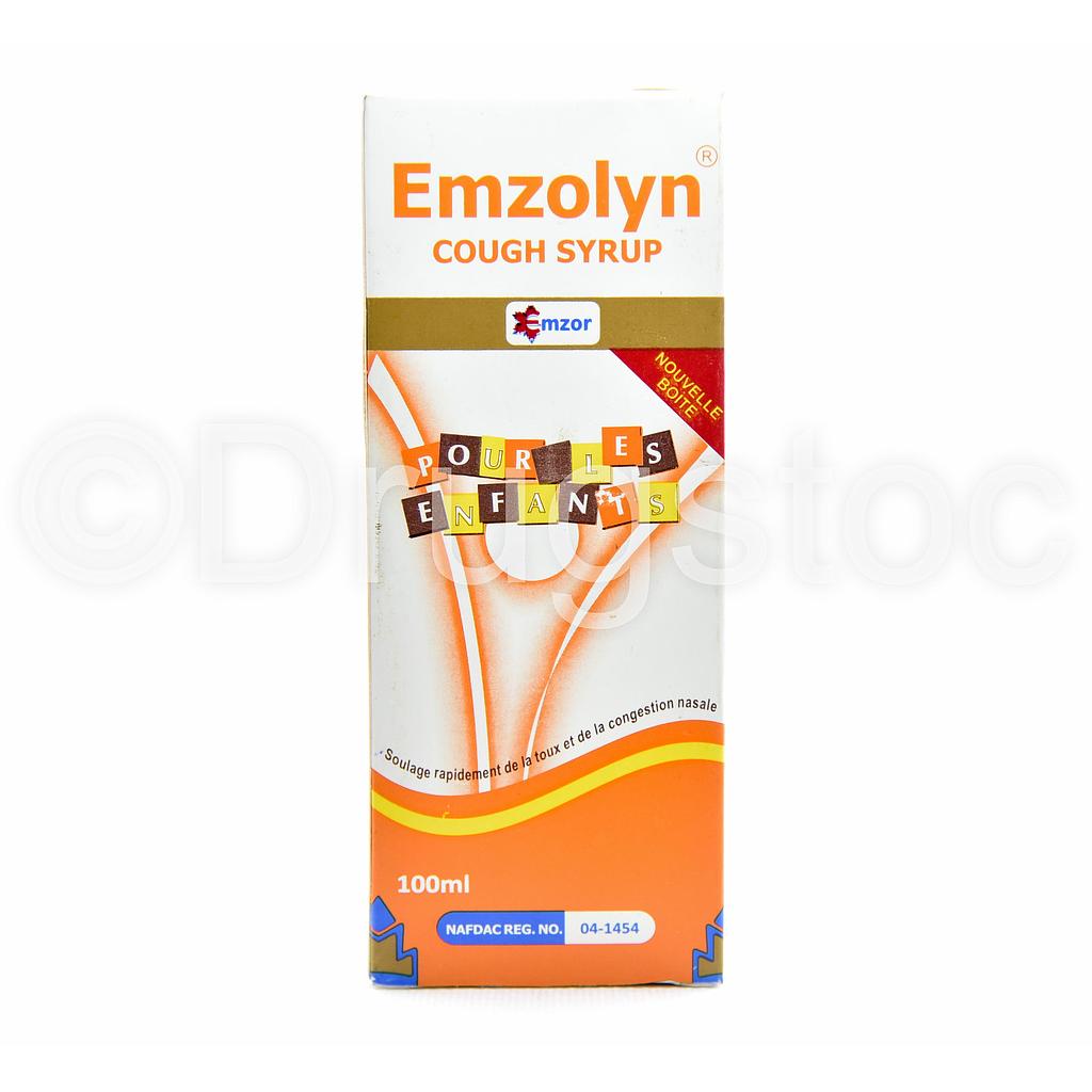 Emzolyn Cough Syrup for Children 100mL