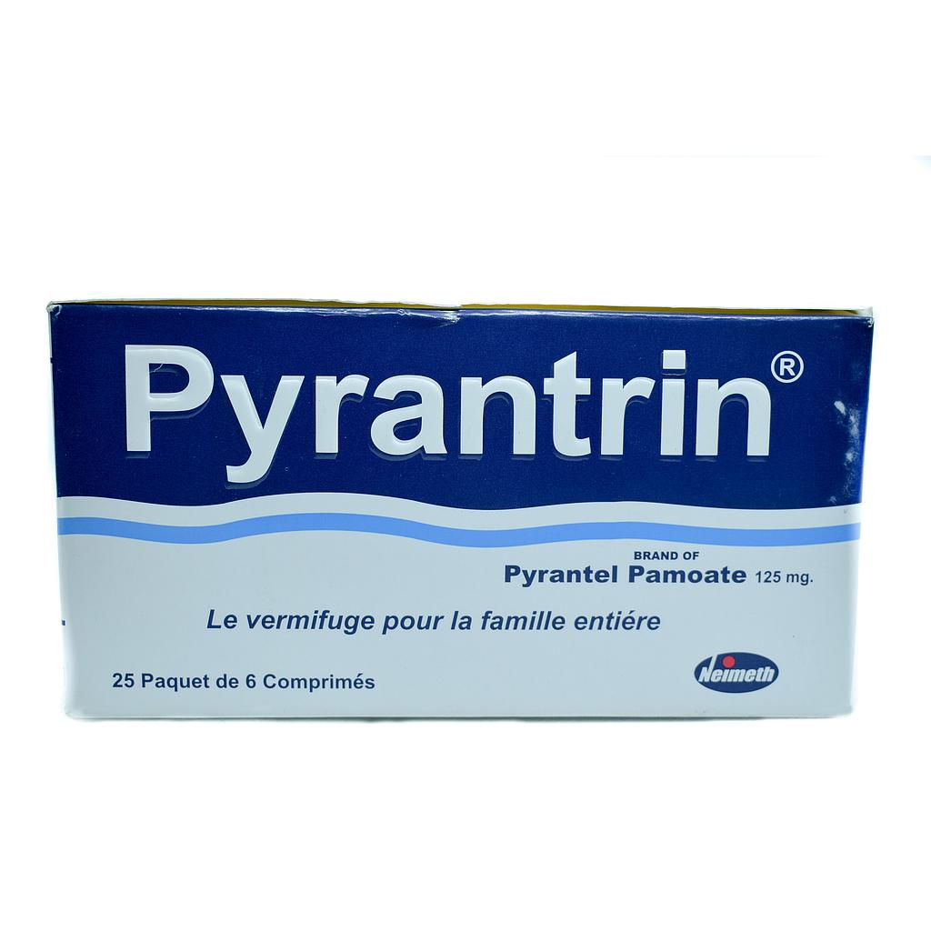 Pyrantrin Tablets x 6''