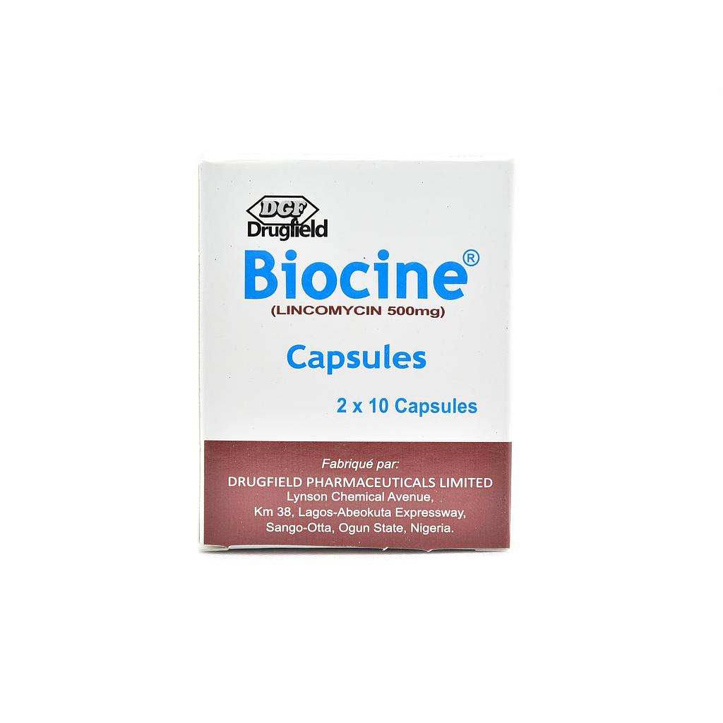 Biocine 500mg Capsules x 20''