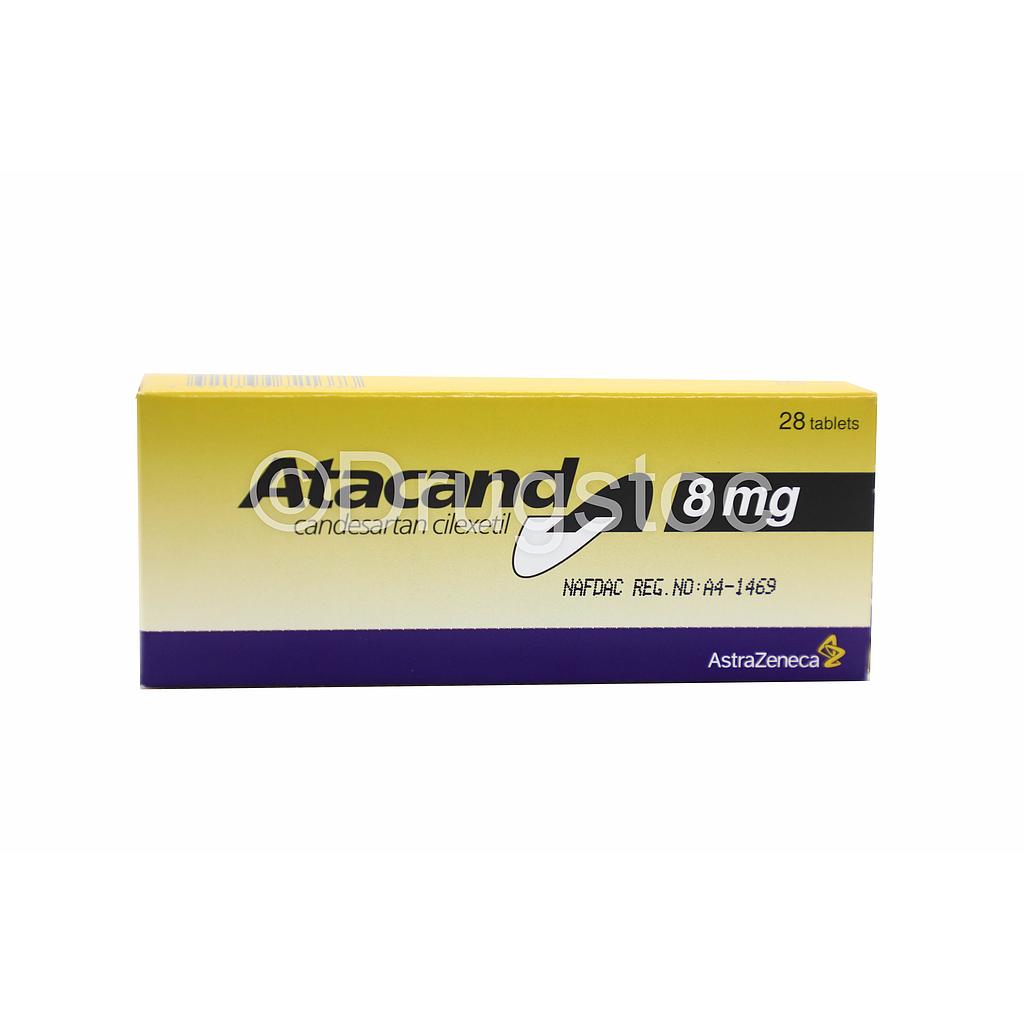 Atacand 8mg Tablets x 28''