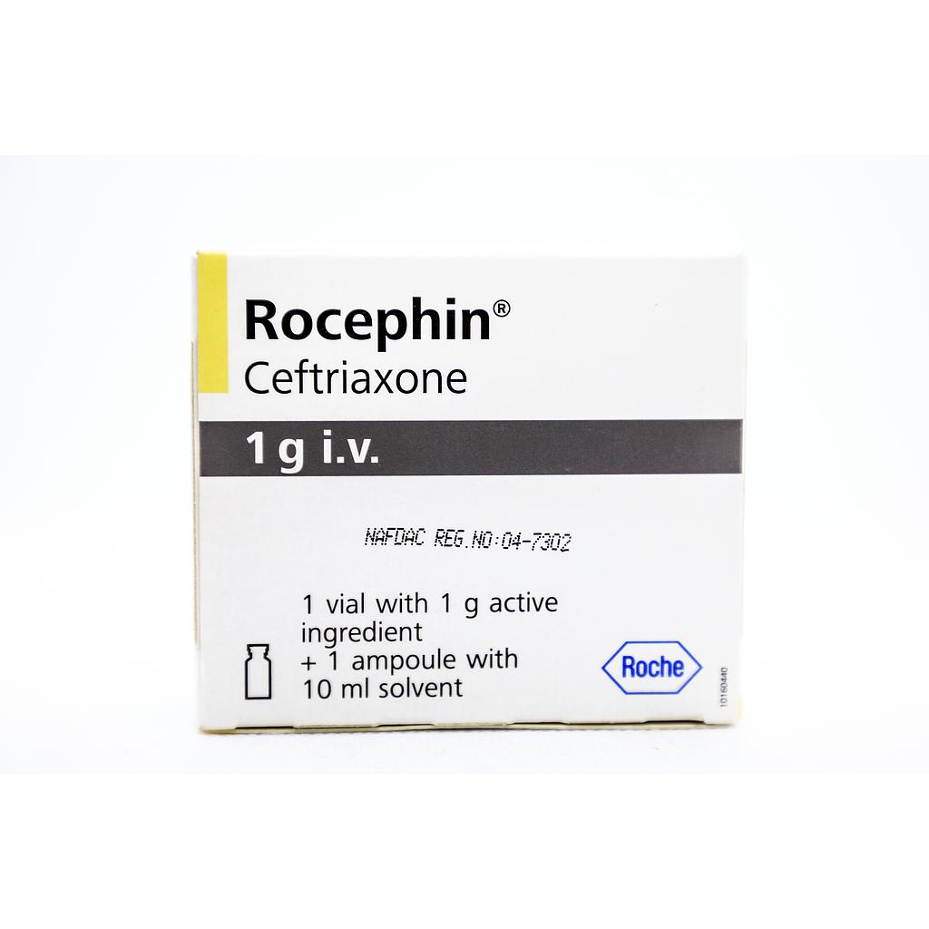 Rocephin Injection (I.V) x 1 Vial