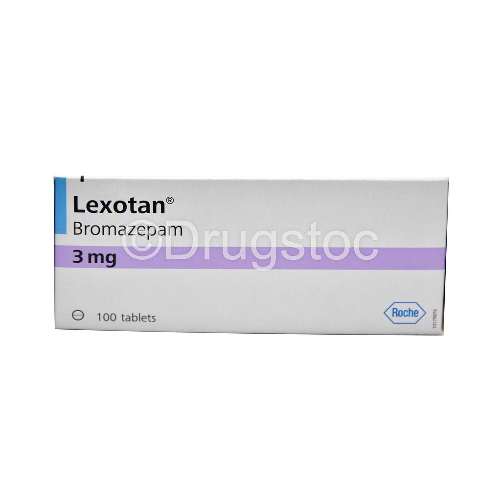 Lexotan 3mg Tablets x 100'' (Controlled)